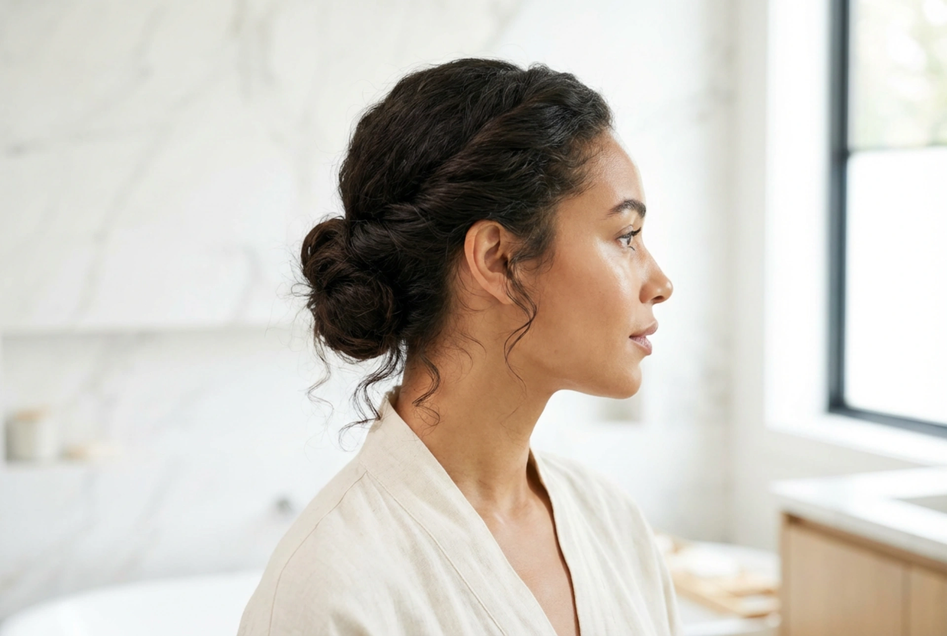 Knotten in vele varianten: de lage knot, de bananenknot en de messy bun