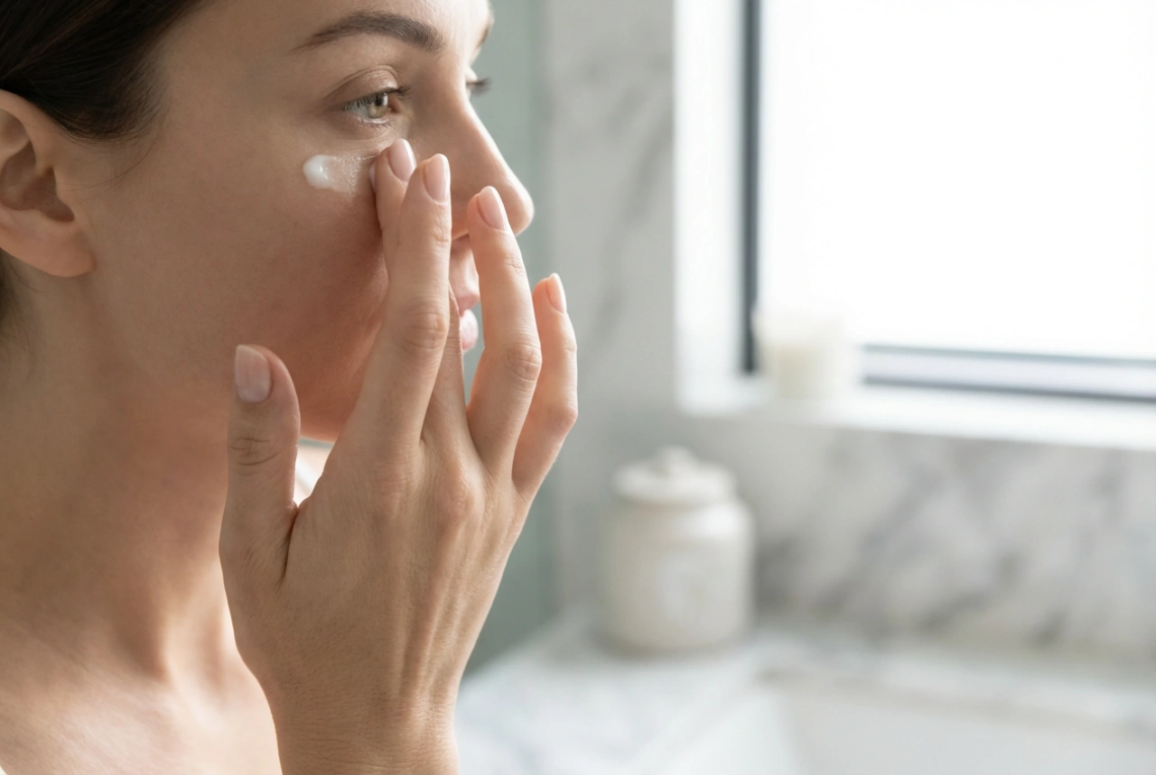 Hydraterende oogcrème: hoe de juiste textuur te kiezen en aan te brengen zonder wrijven