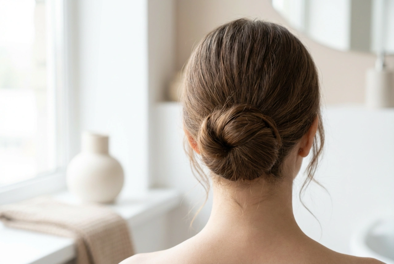 Chignon stap voor stap: een gladde, nonchalante en lage knot maken
