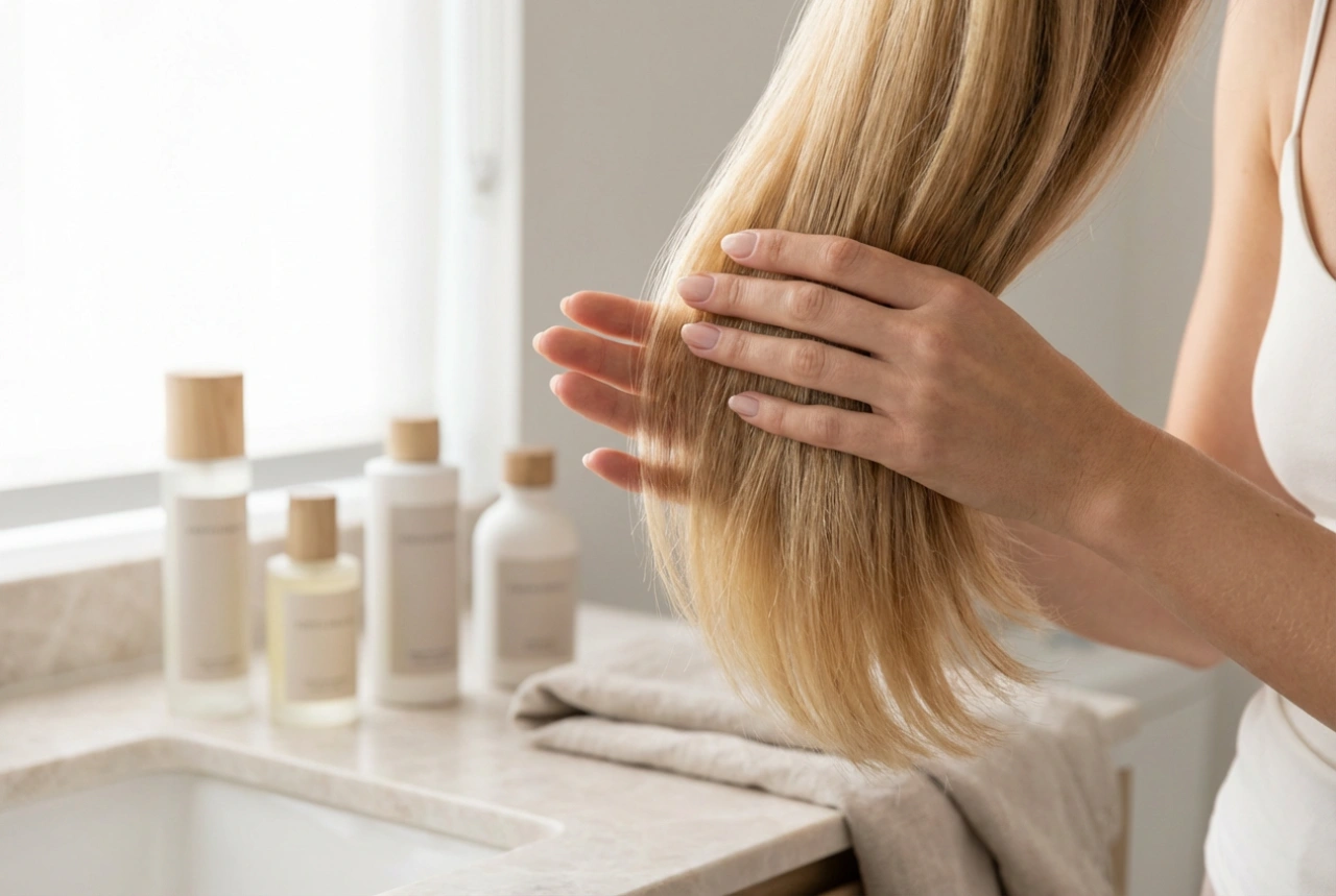 Halflang haar stylen: 4 manieren zonder pluis