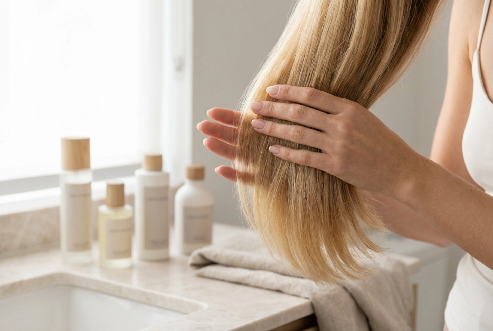 Halflang haar stylen: 4 manieren zonder pluis