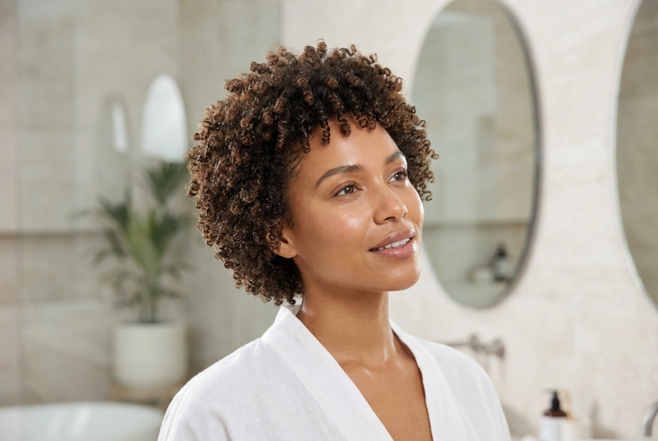 Afro krullen op kort haar stap voor stap: een blijvende krul zonder uitdroging