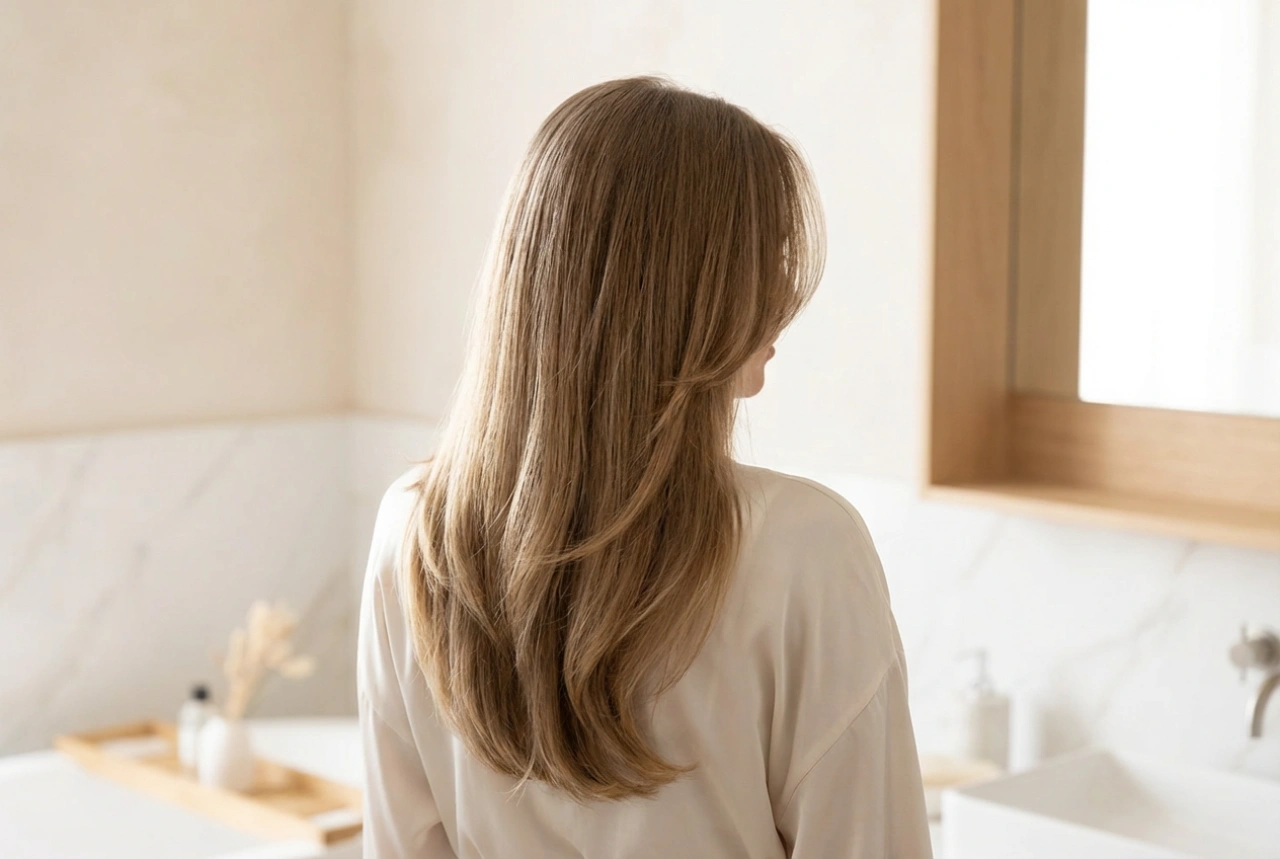 Gelaagd lang haar: face framing, U-shape en verzorging voor volume