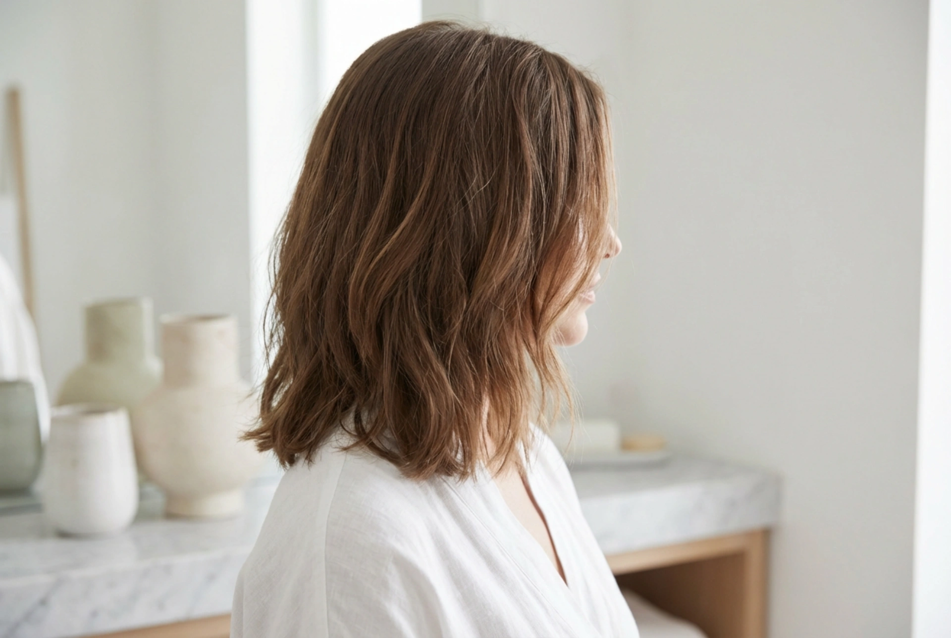 Fijn haar tot op de schouders: de beste coupes en lichte styling