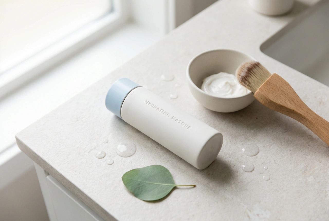 Hydraterend gezichtsmasker: wanneer te gebruiken en hoe het effect te vergroten