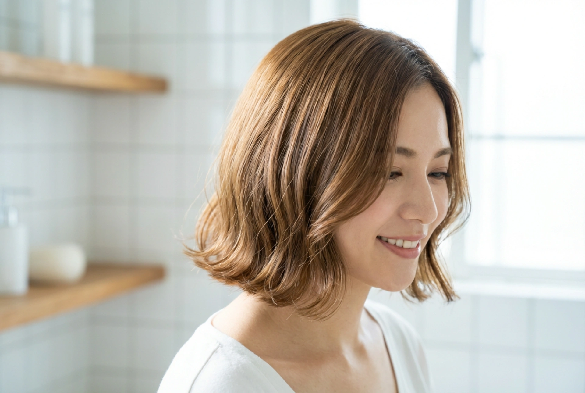 De lange bob als alledaags kapsel: styling en fixatie