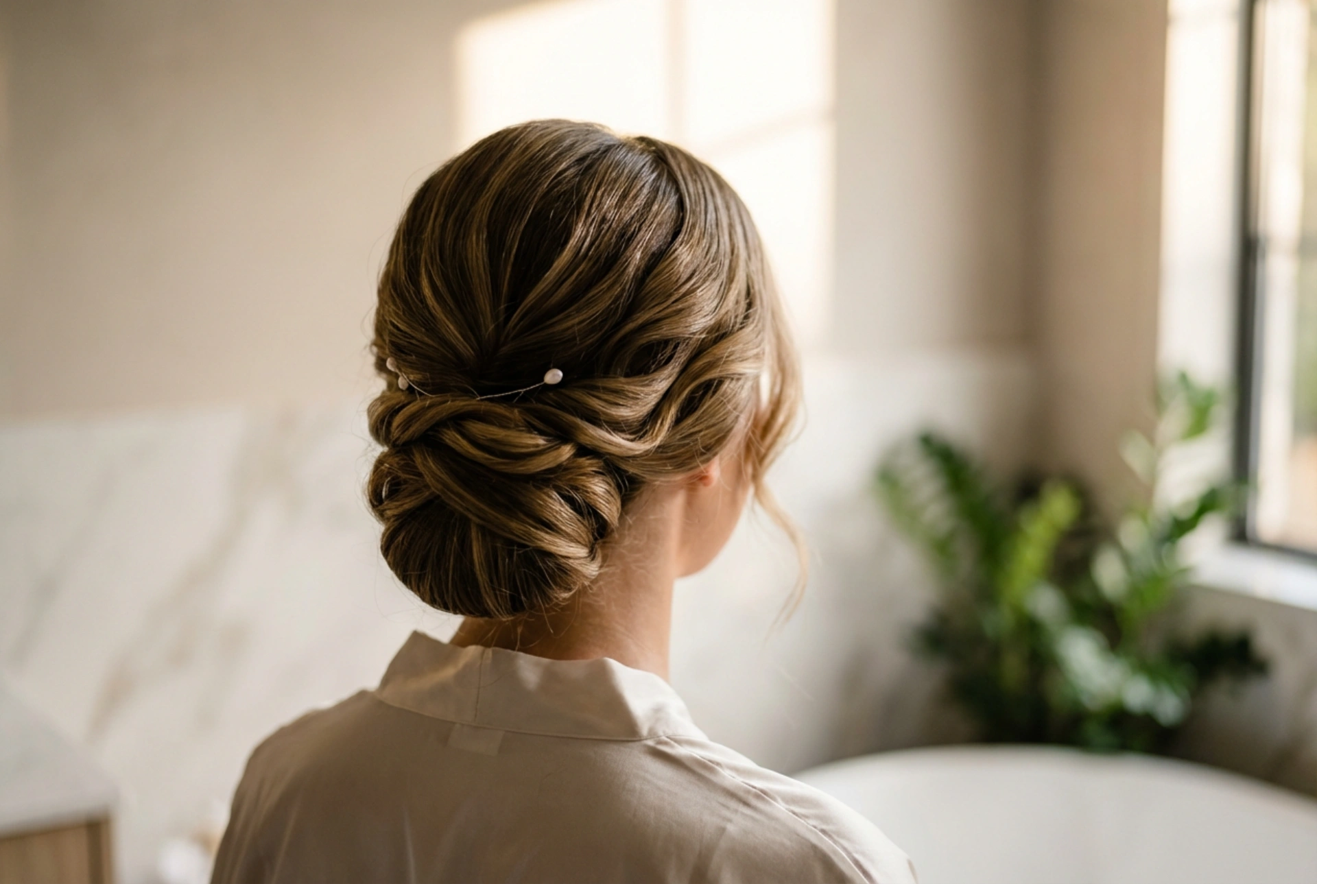 Elegante bruiloftskapsels voor moeders: opsteekkapsels, golven en langdurige fixatie