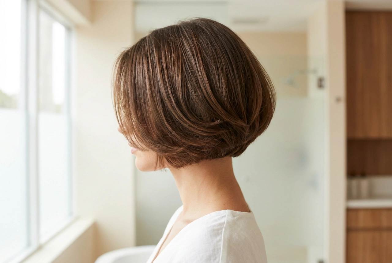 Gestructureerde bob zonder chaos: hoe style je laagjes en haarpunten