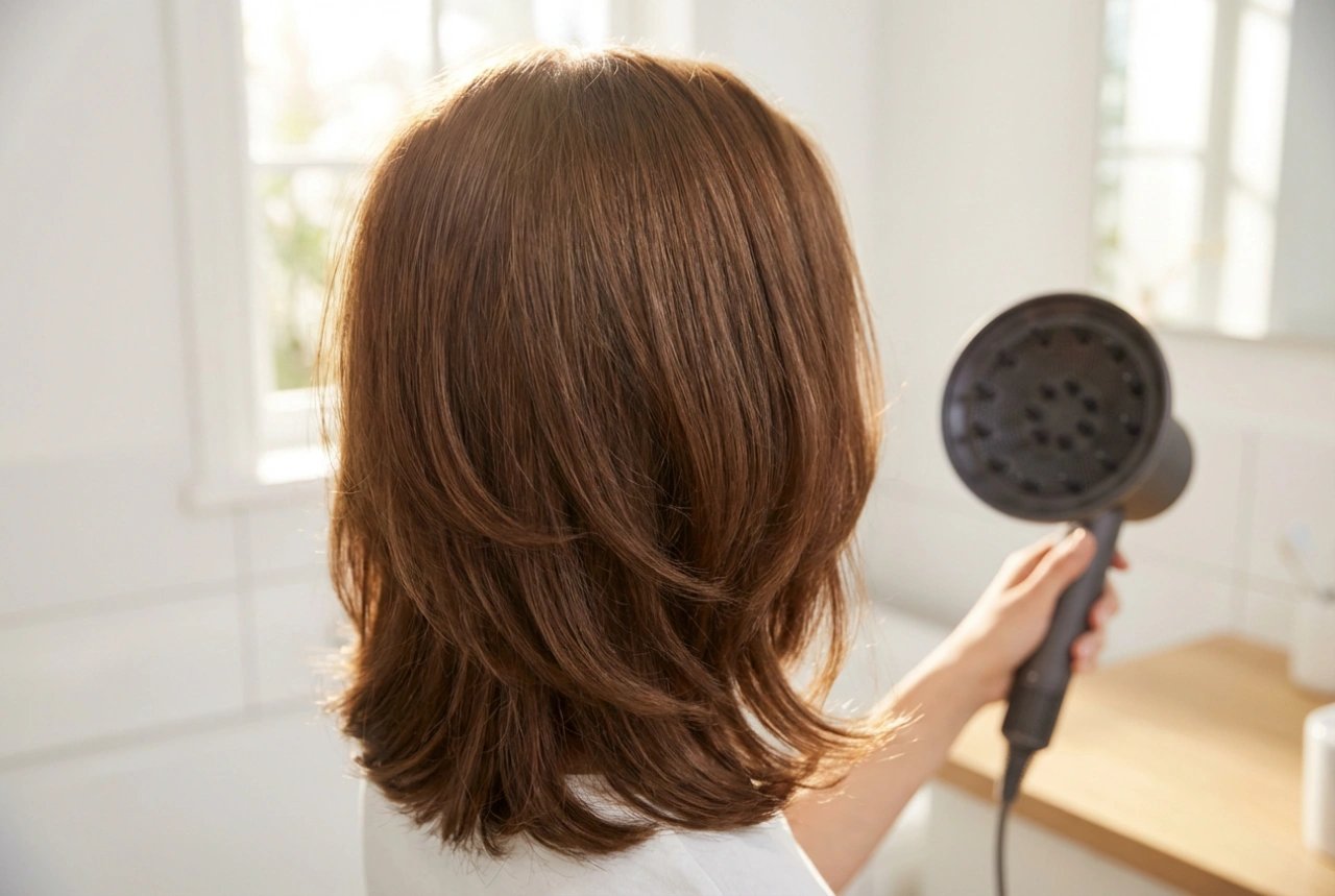 Kapsels voor dun en fijn haar: drogen, laagjes en styling