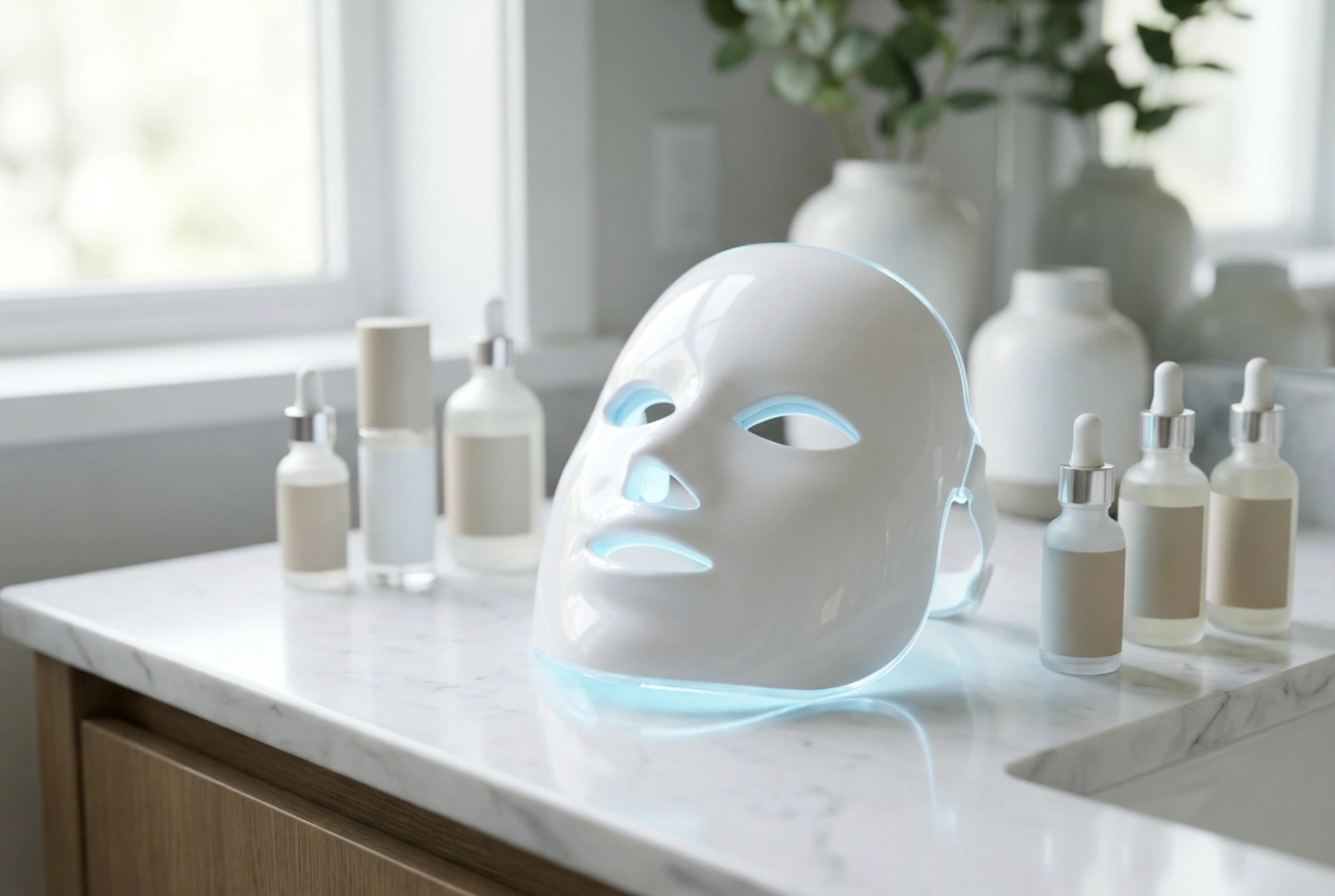 LED-masker voor het gezicht: veilige integratie in je routine, duur en huidverzorging