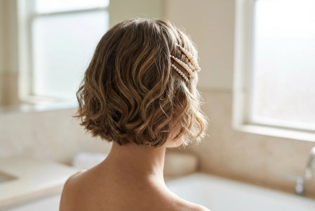 Bruidskapsels voor kort haar: elegant stylen met accessoires