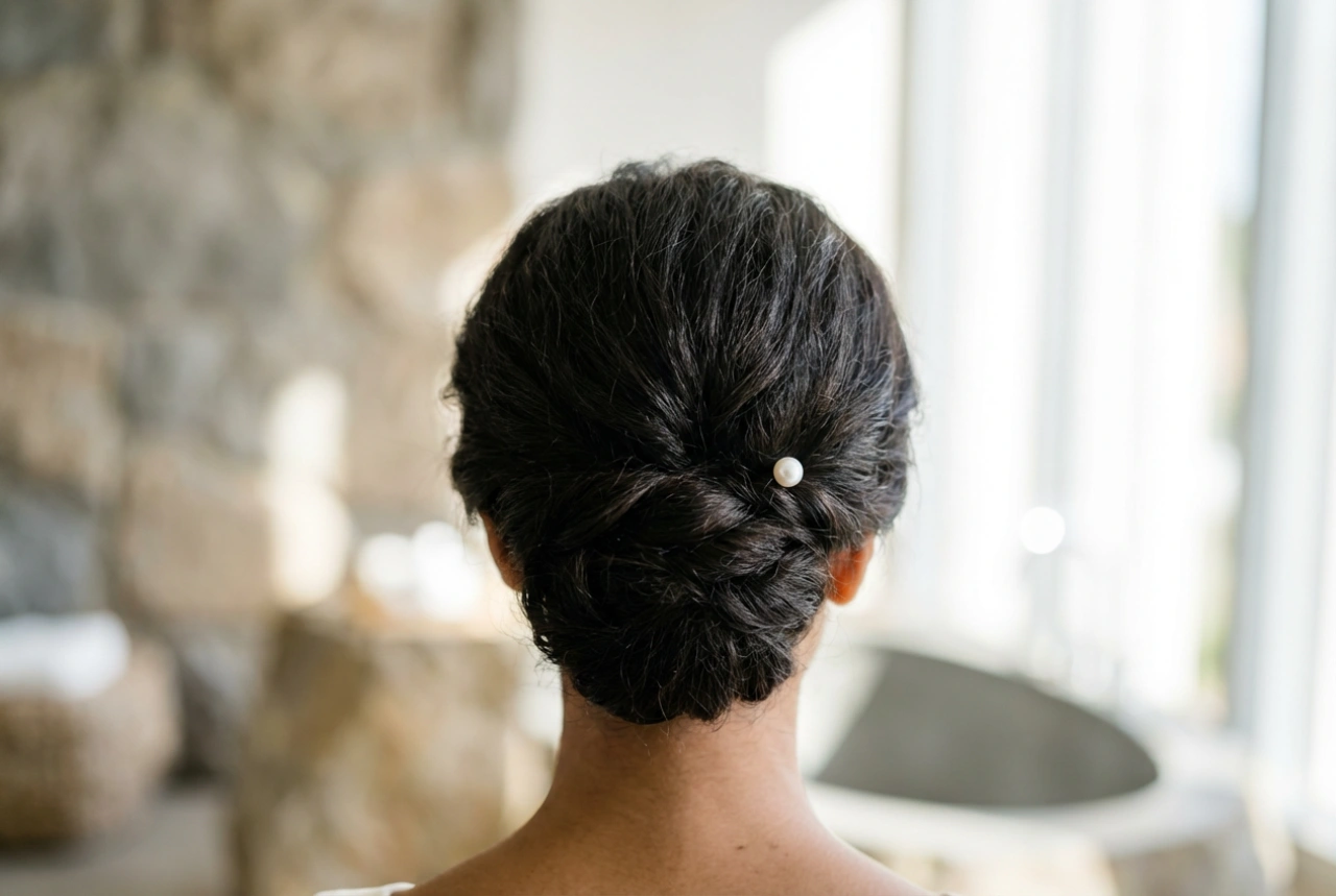Kort kapsel voor een bruiloft: elegantie zonder extensions
