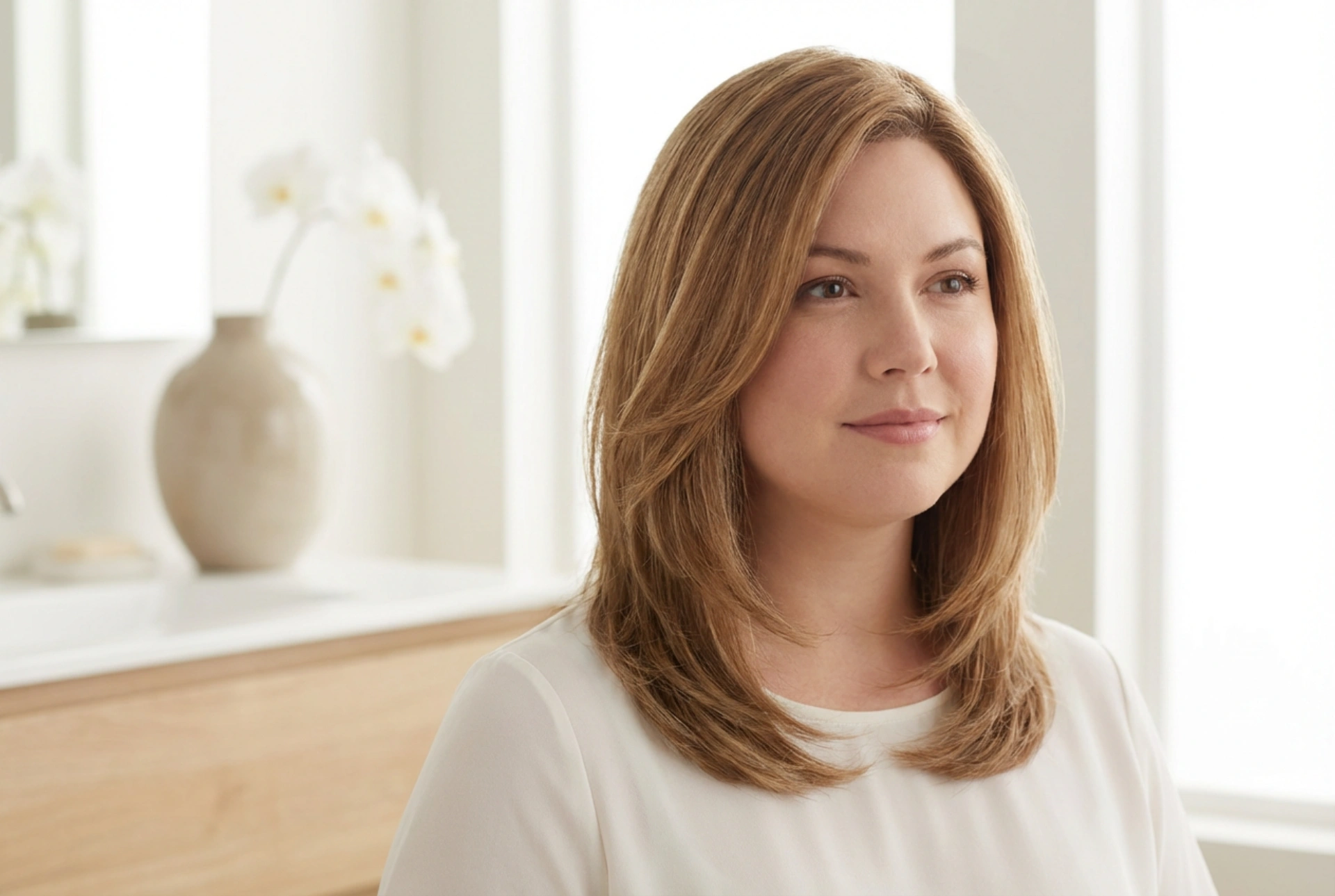 Harmonie in gelaatstrekken: kapsels voor een rond gezicht en fijn haar