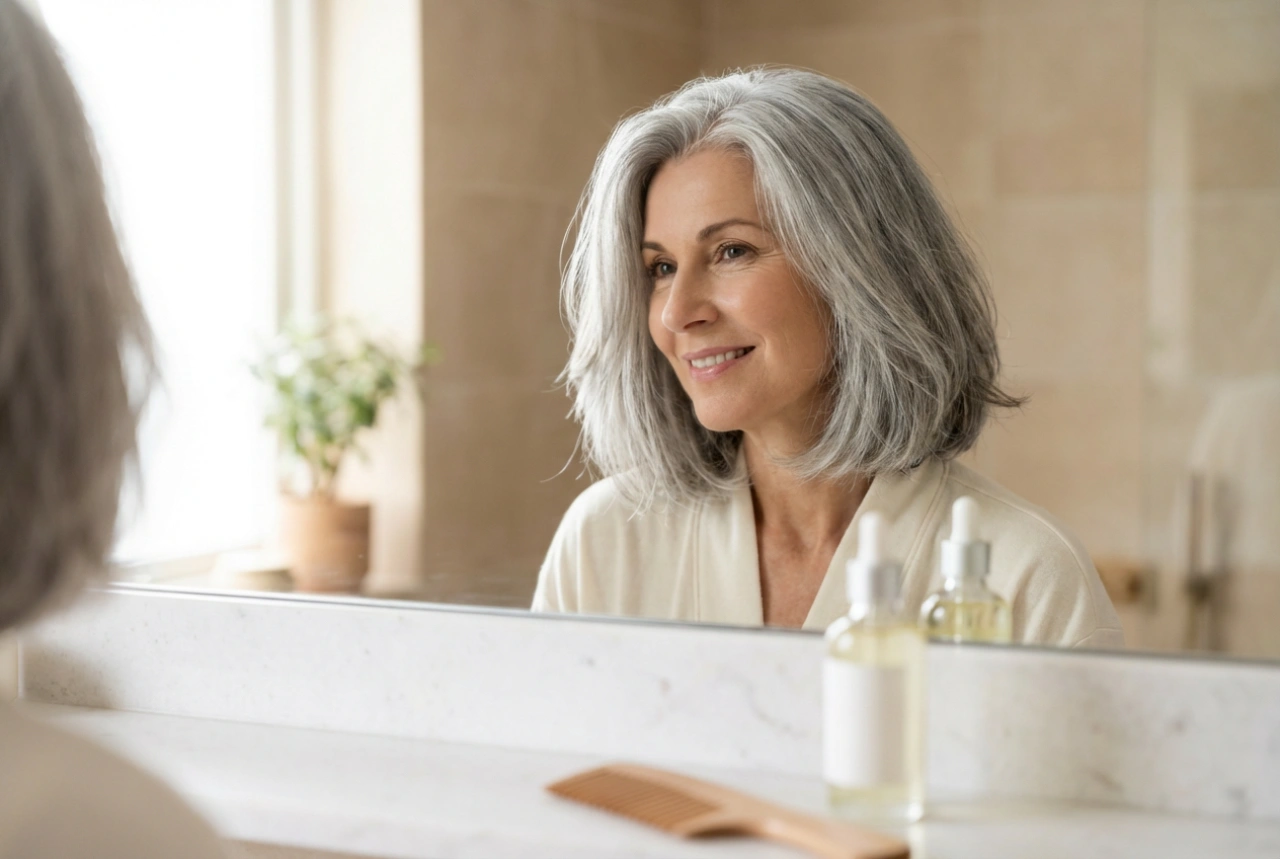 Grijze lokken met karakter: kapsels voor grijs haar