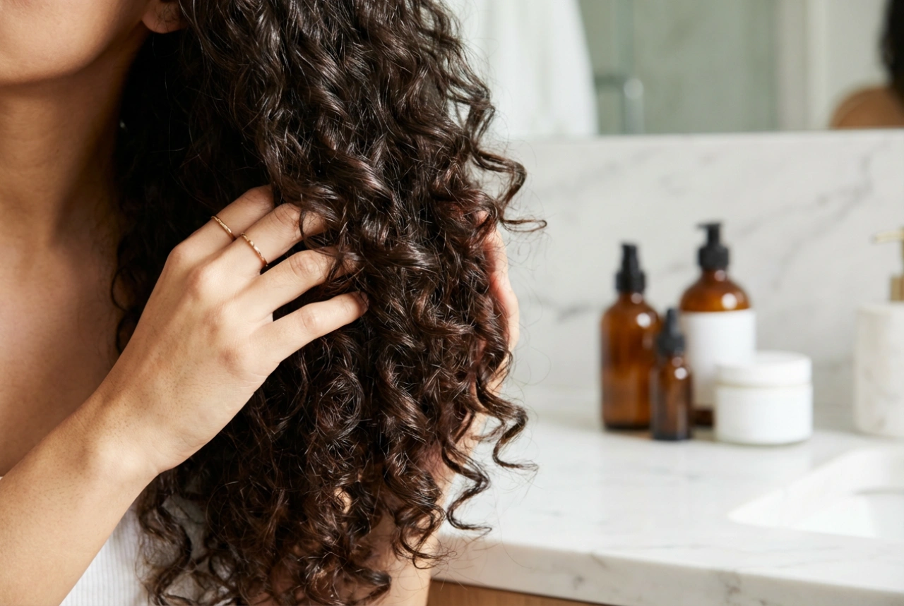 Dagelijkse styling zonder pluis: kapsels voor krullend haar