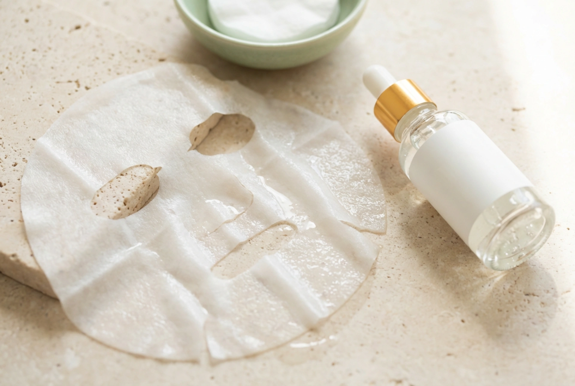 Sheetmaskers: applicatie, duur en het gebruik van de essentie