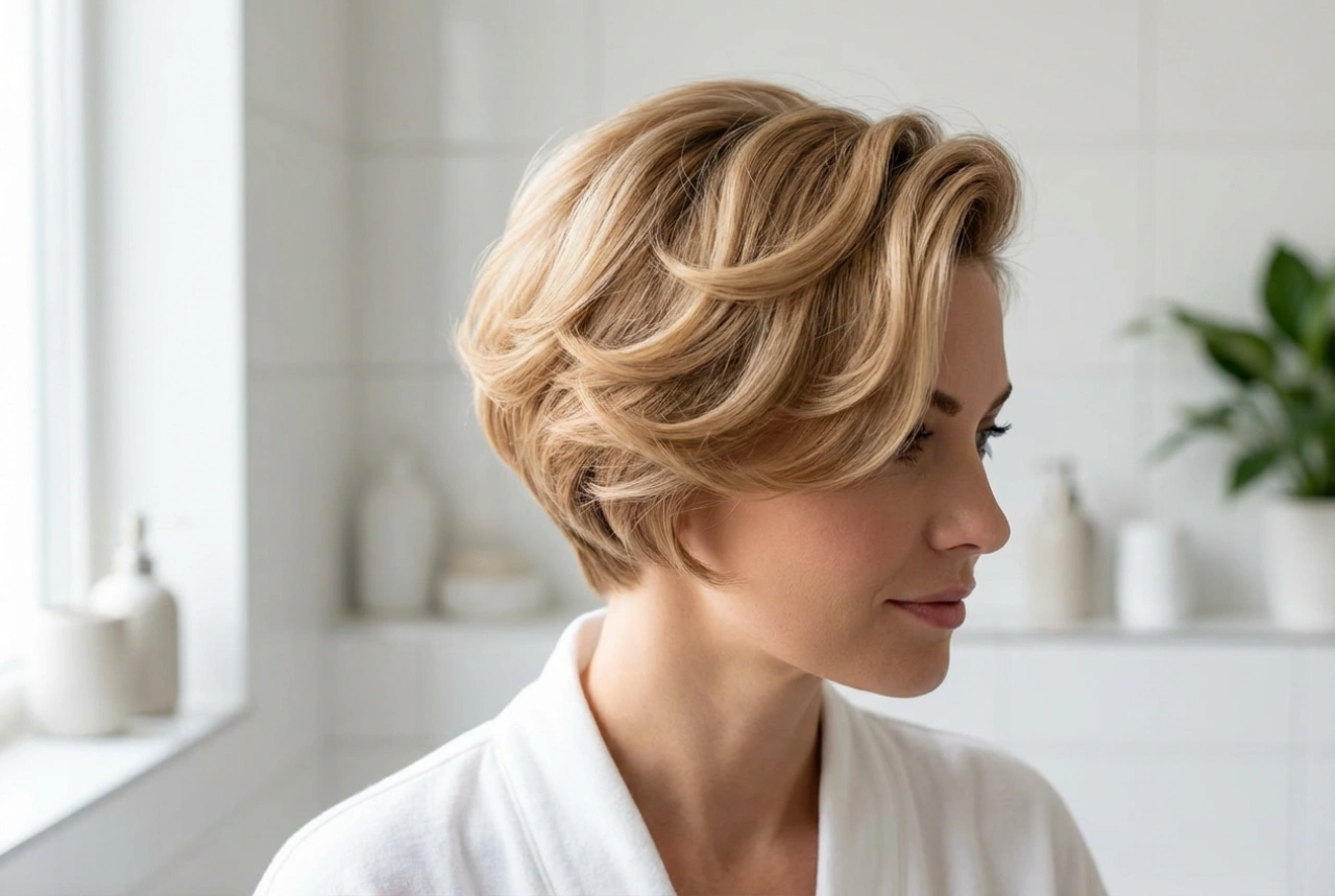Korte kapsels uit de jaren 60: pixie, volume en de scheiding