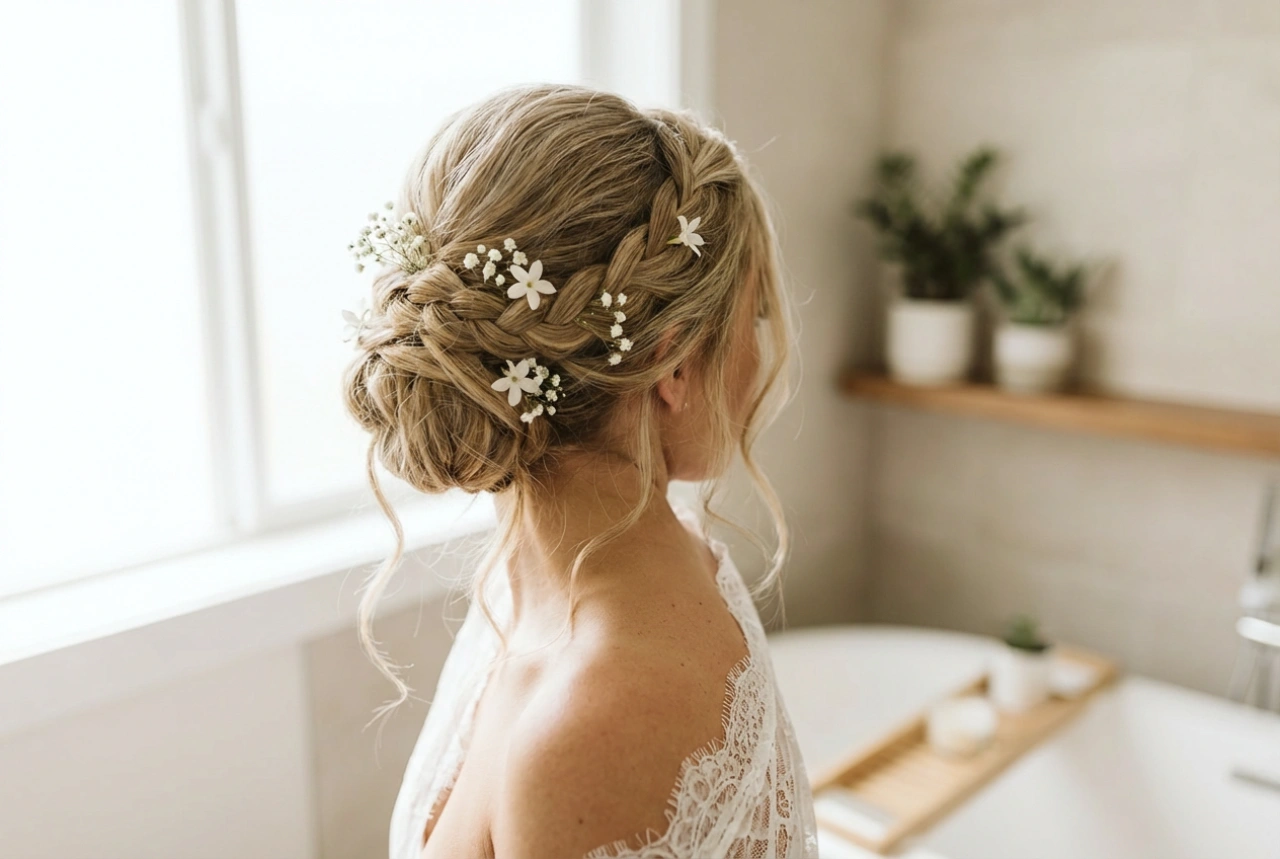 Bruidskapsels voor lang haar: romantische opsteekkapsels en golven