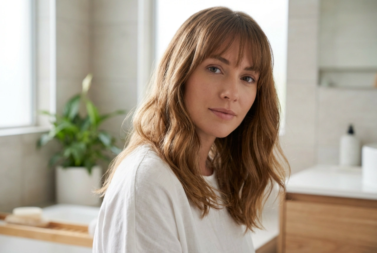 Halflang haar met een pony stylen: stappen, tips en fixatie