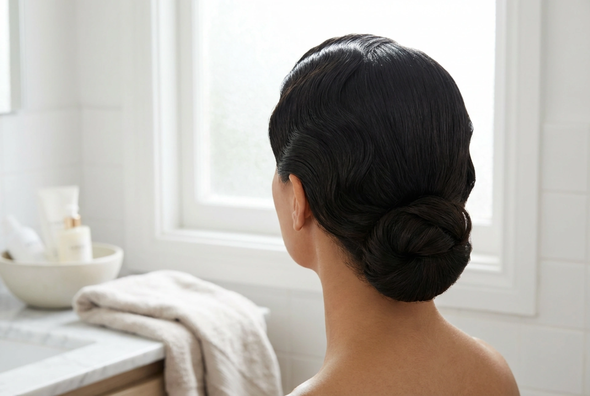 Hoe je kapsels uit de jaren '20 kunt stylen: finger waves en elegante knotten