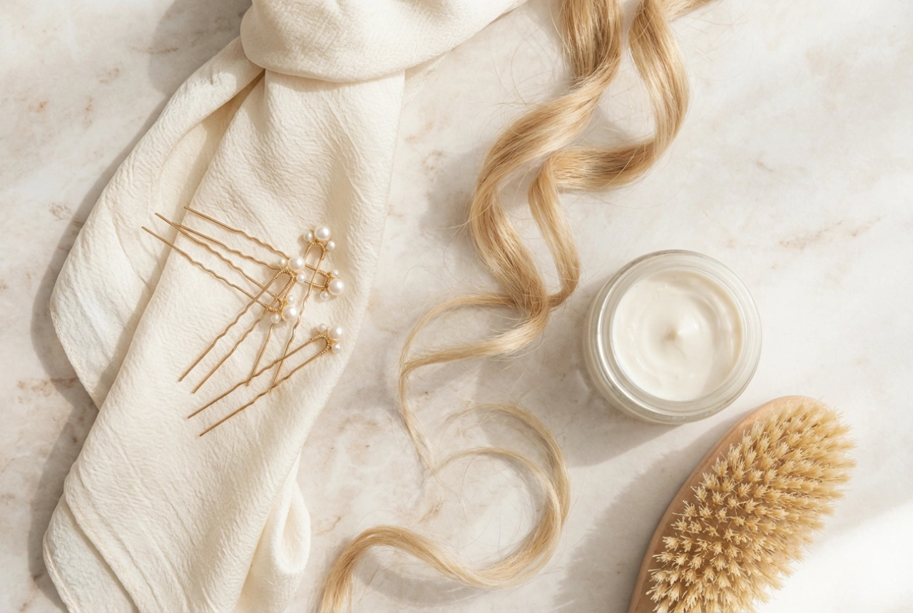Trouwkapsels voor kort haar: volume, textuur, accessoires