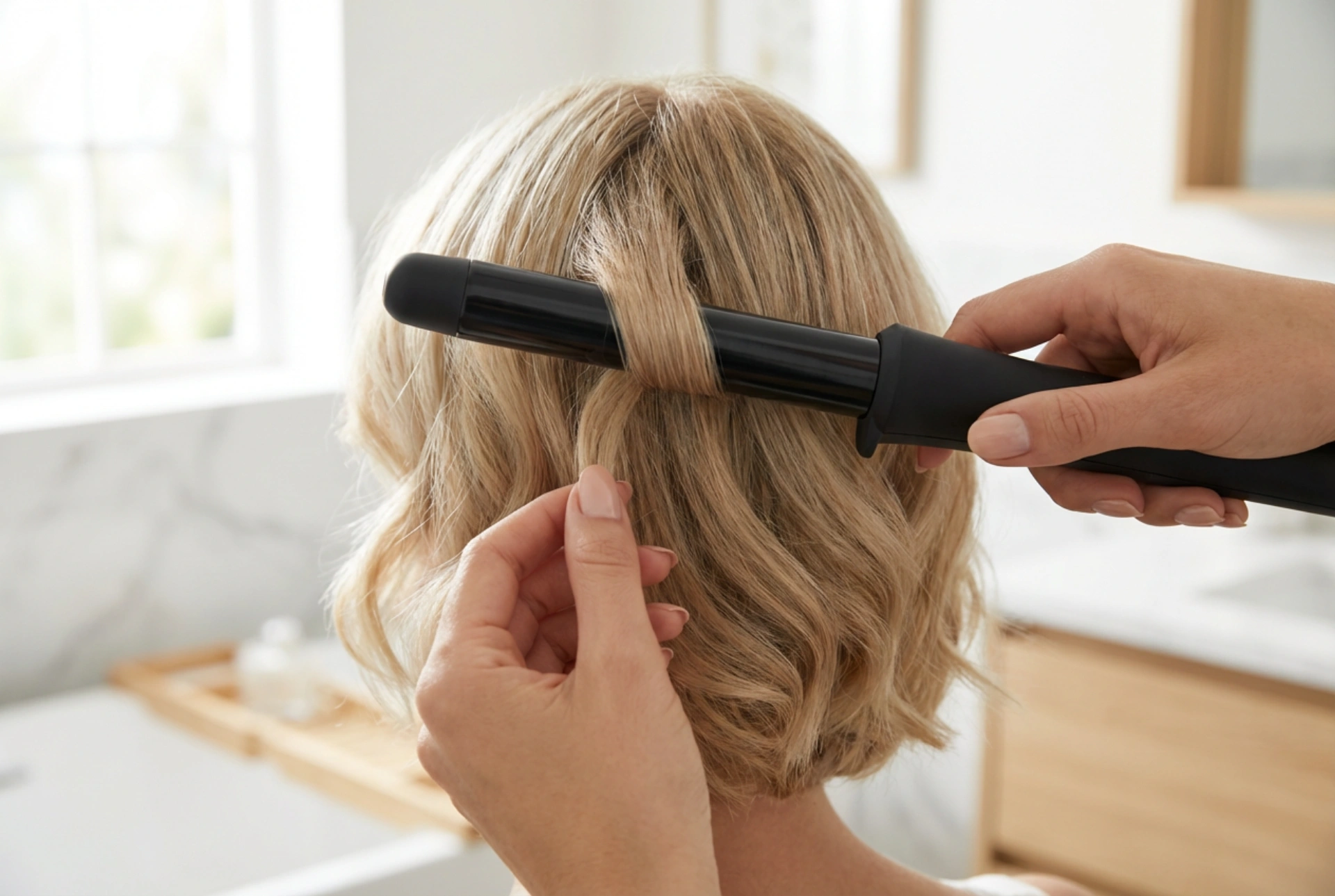 Krultang voor kort haar: diameter, krulrichting en stylen bij de nek