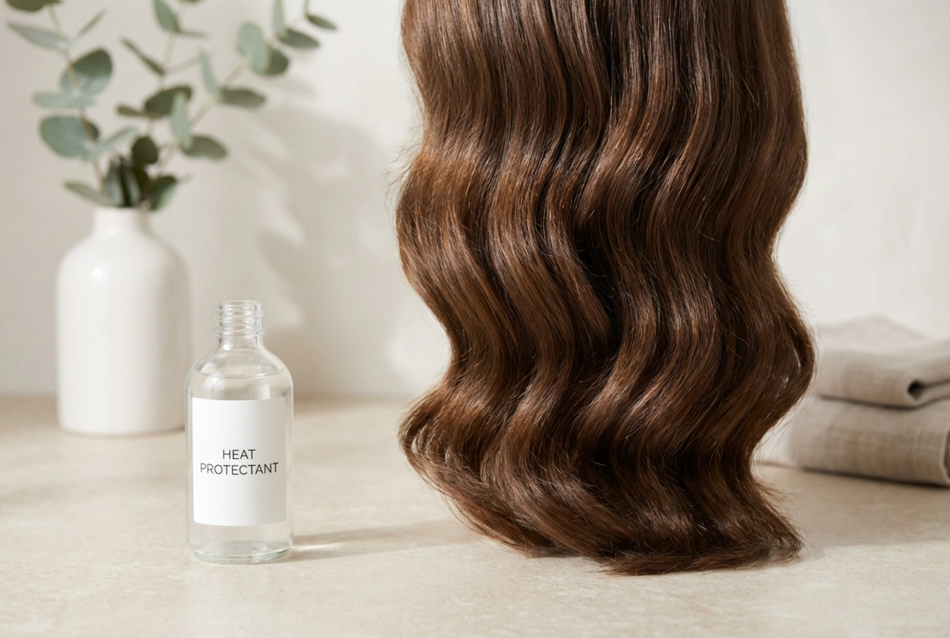 Haarwaver: zachte S-waves stap voor stap en thermische bescherming