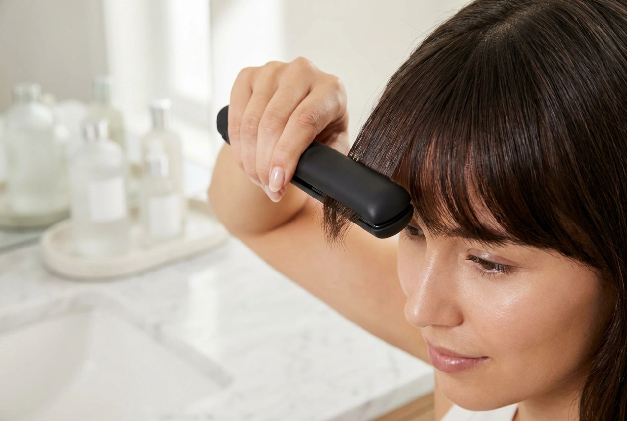 Ministijltang: precieze styling voor pony's en korte lokken