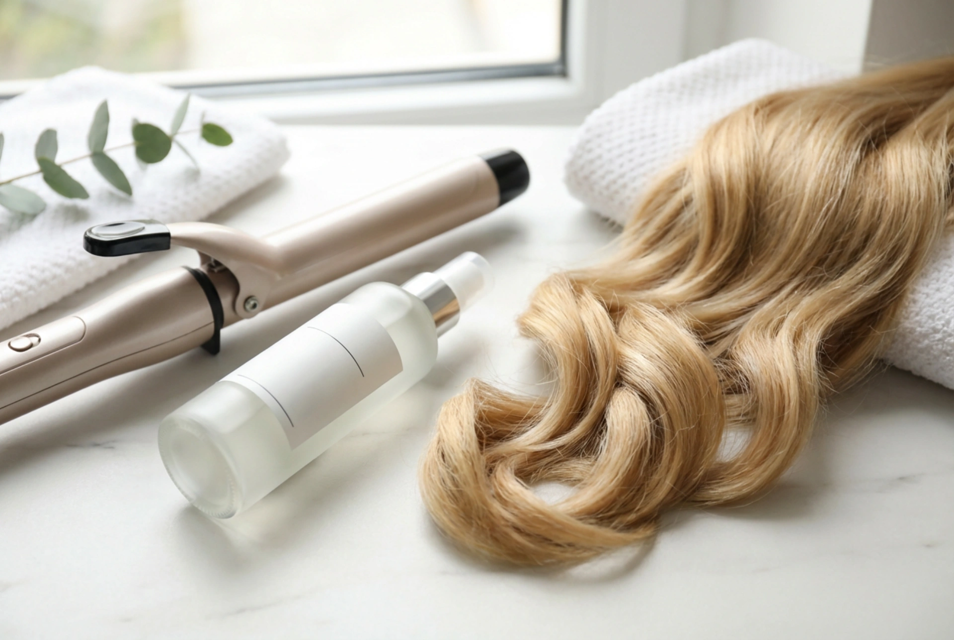 Stylen met een dikke krultang: Grote golven, de juiste diameter en fixatie zonder plakken