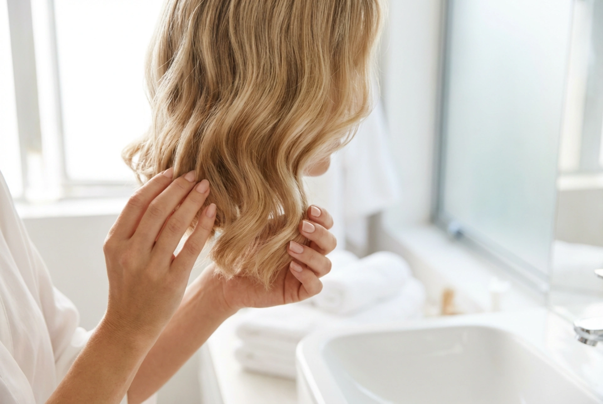 Wafeltang voor kort haar: natuurlijke S-waves in een paar simpele stappen