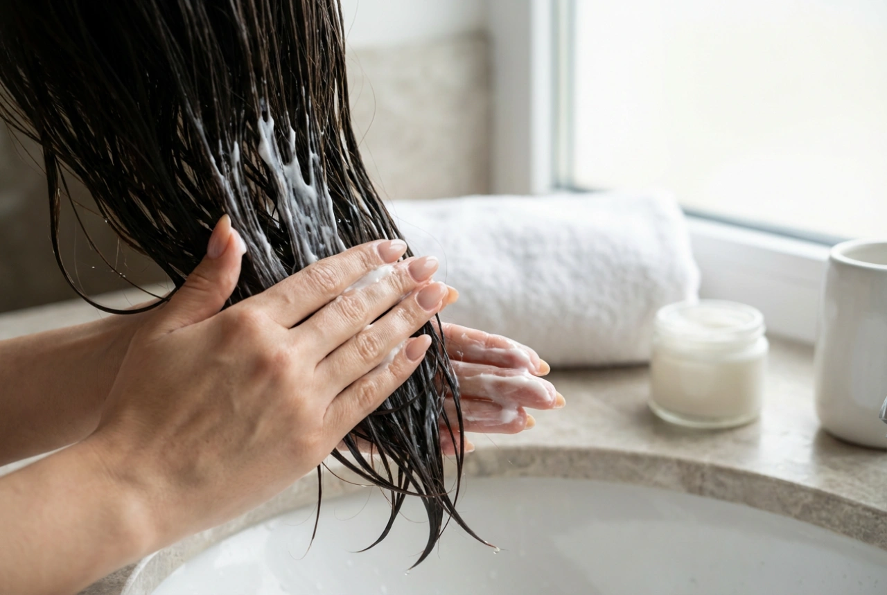 Haarmasker stap voor stap: aanbrengen, inwerktijd en uitspoelen