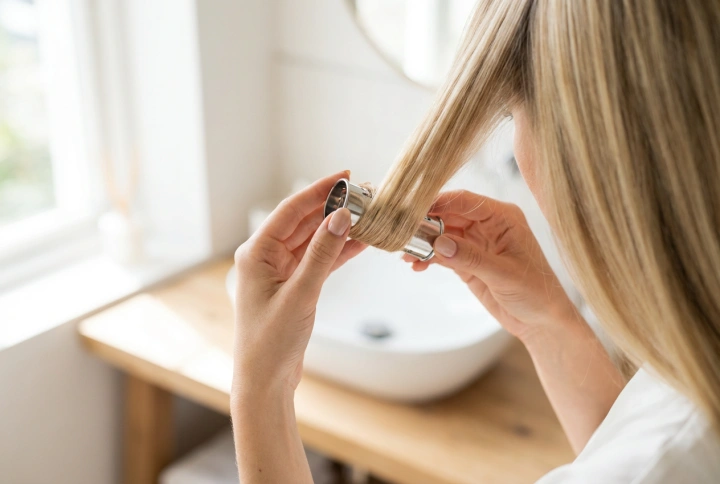 Metalen haarrollers: inzetten, drogen en verwijderen