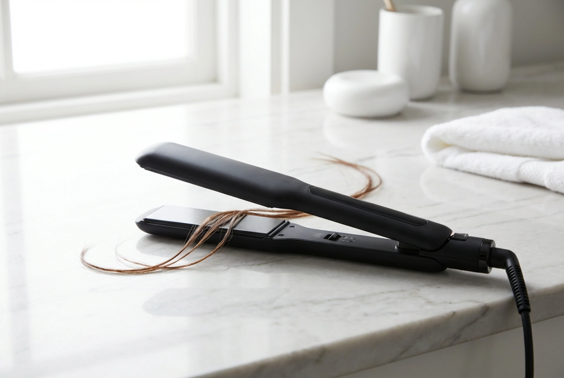 Brede stijltangen: Wanneer kies je ervoor en hoe gebruik je ze zonder je haar te beschadigen?