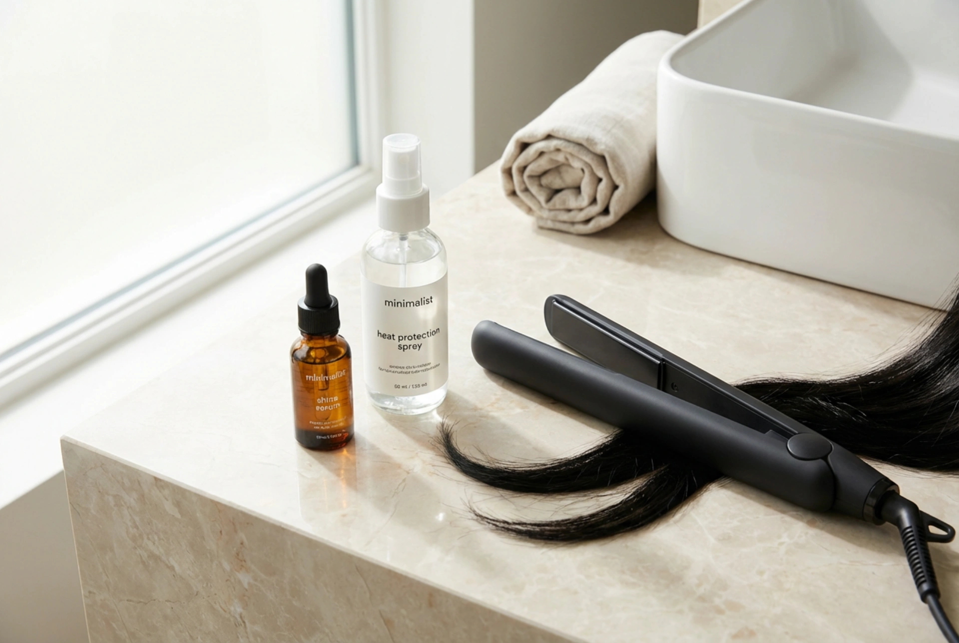 Haar steil maken: Voorbereiding, Temperatuur, Bescherming en Finish