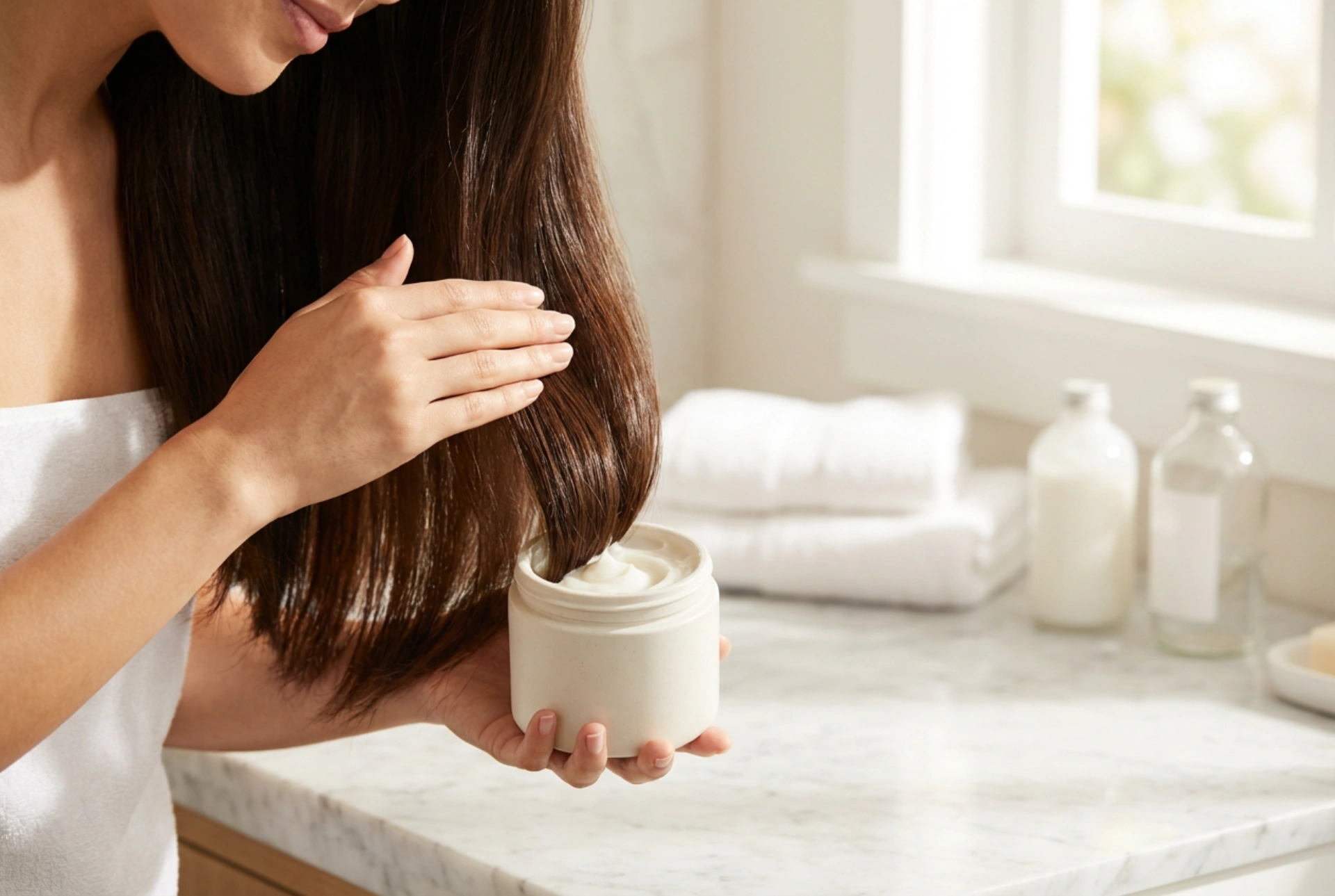 Haar keratine: hoe je het thuis gebruikt voor glad en sterk haar