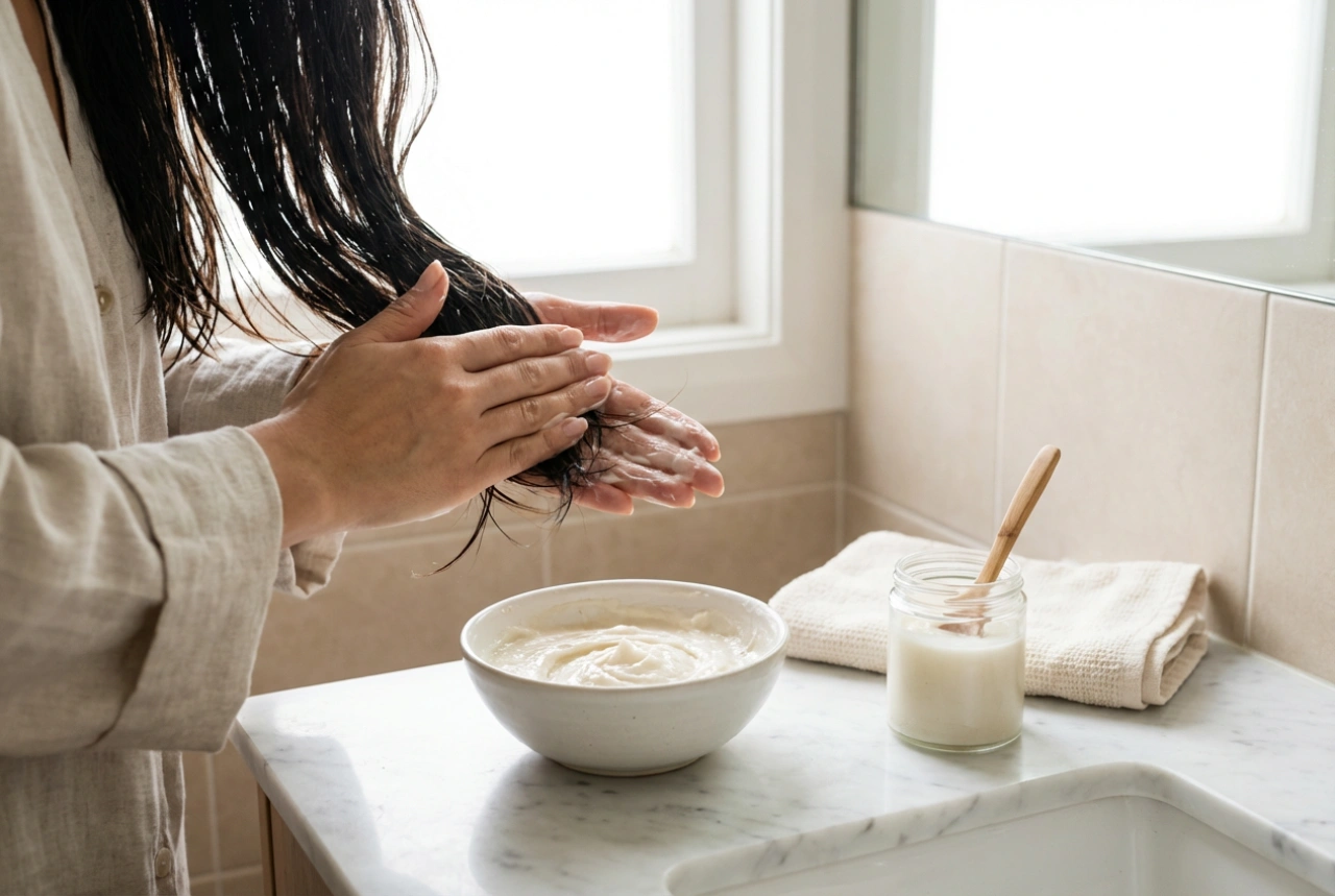 Zelfgemaakte keratine voor je haar: voorbereiding, toepassing en styling