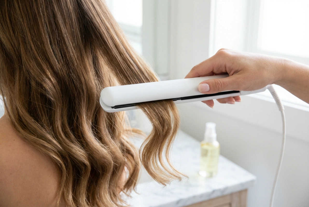 Haar krullen met een stijltang: snel, zonder knikken en met glans