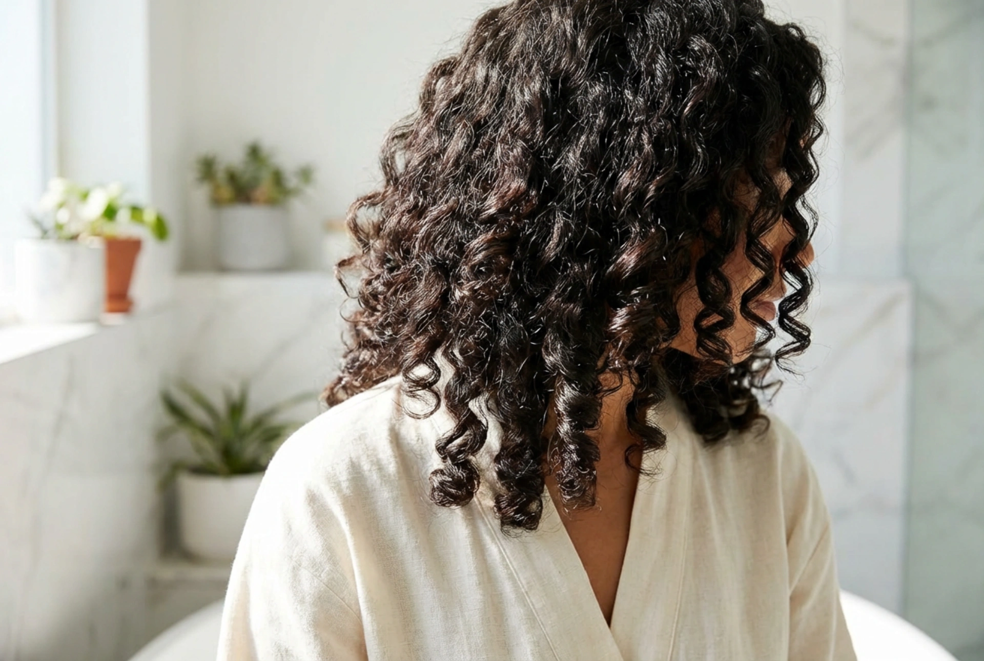 Krullen op schouderlang haar: volume en vorm die blijven zitten