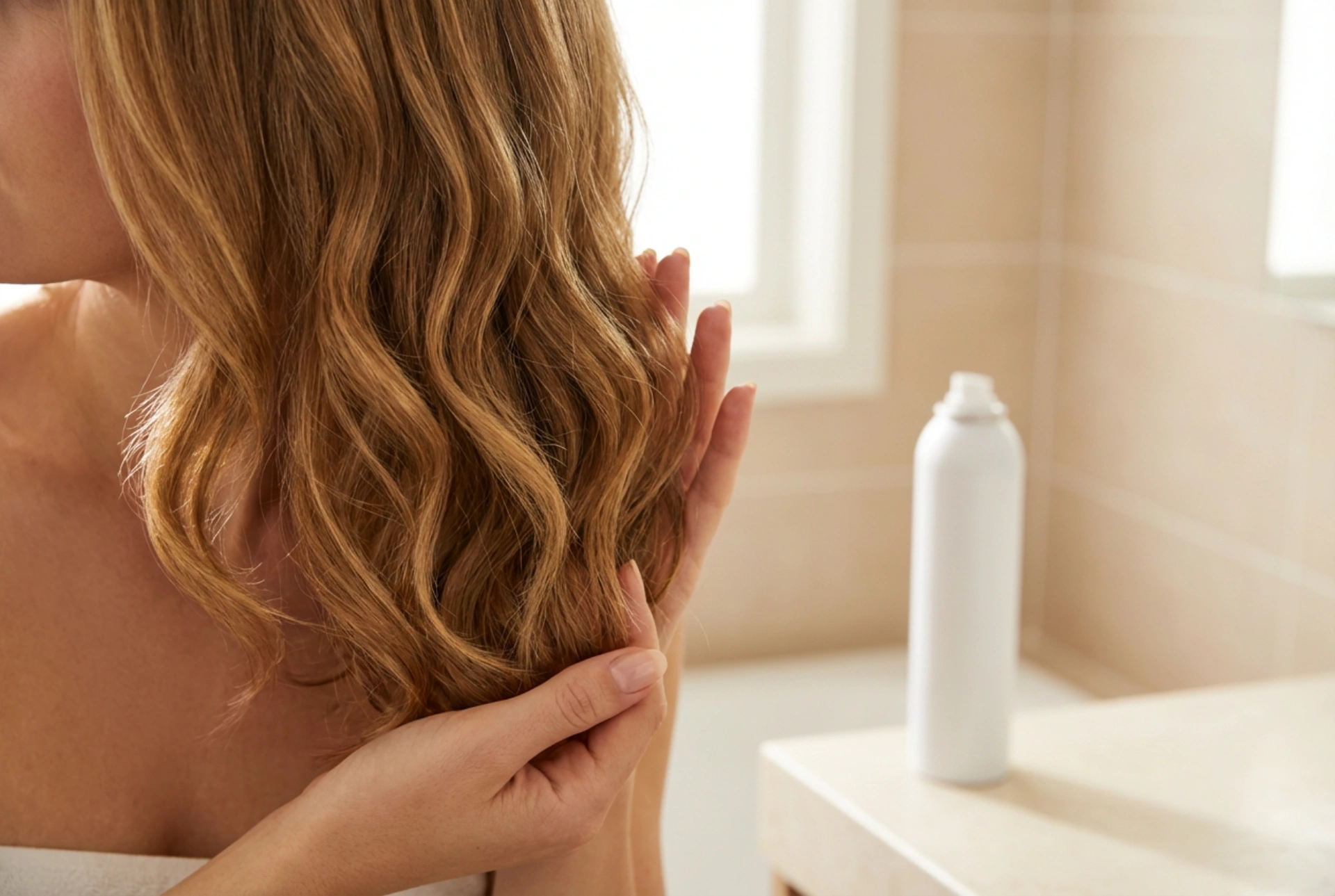 Golven in halflang haar: stylingmethoden en fixatie