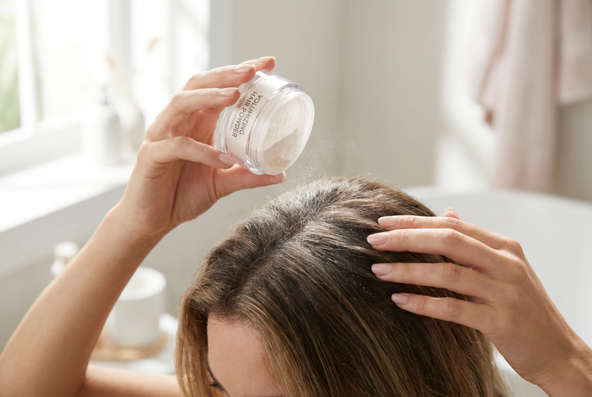 Haarpoeder: hoe te gebruiken voor volume zonder het te verzwaren