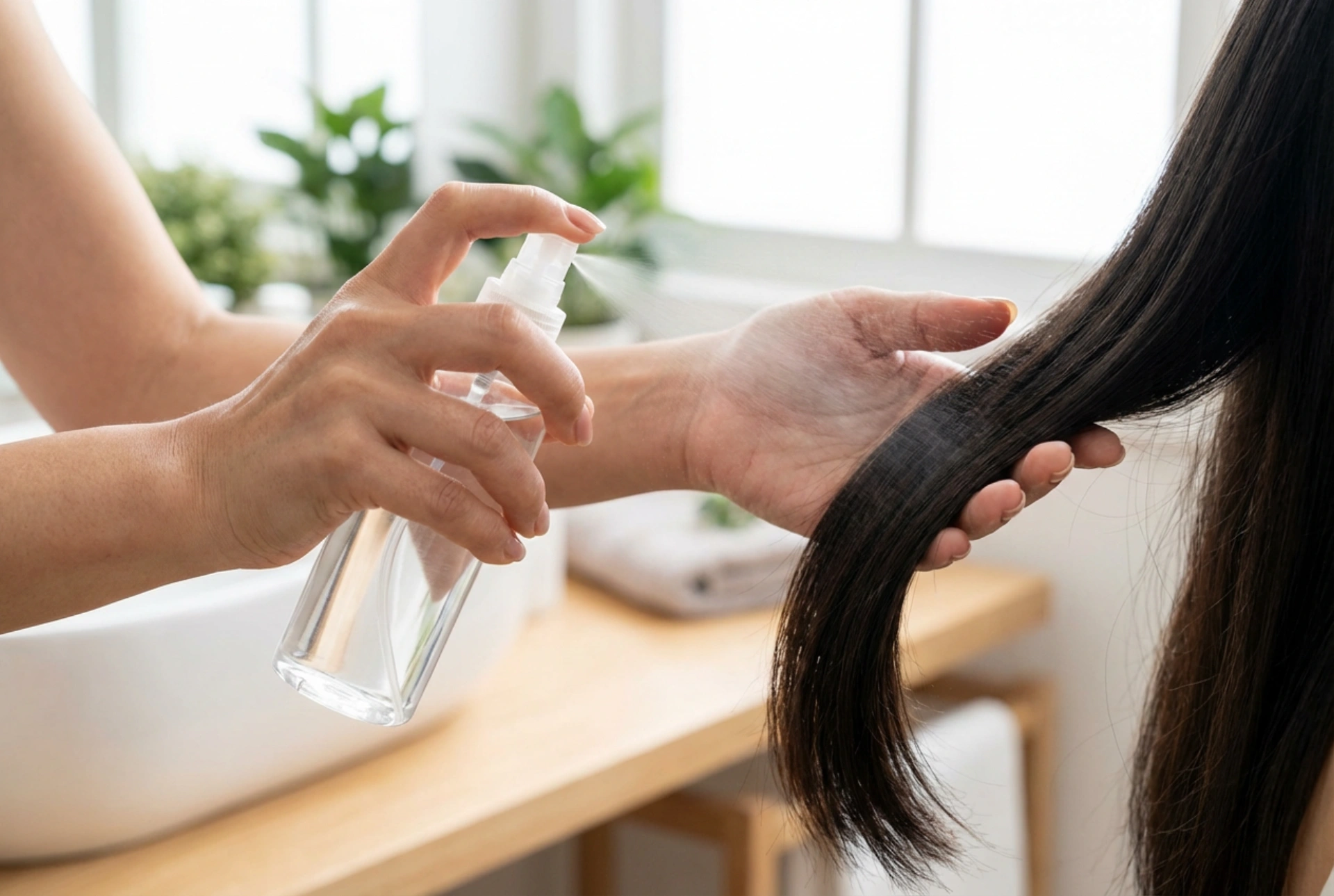 Hittebescherming voor het haar voor het stijlen en krullen: hoe breng je het aan