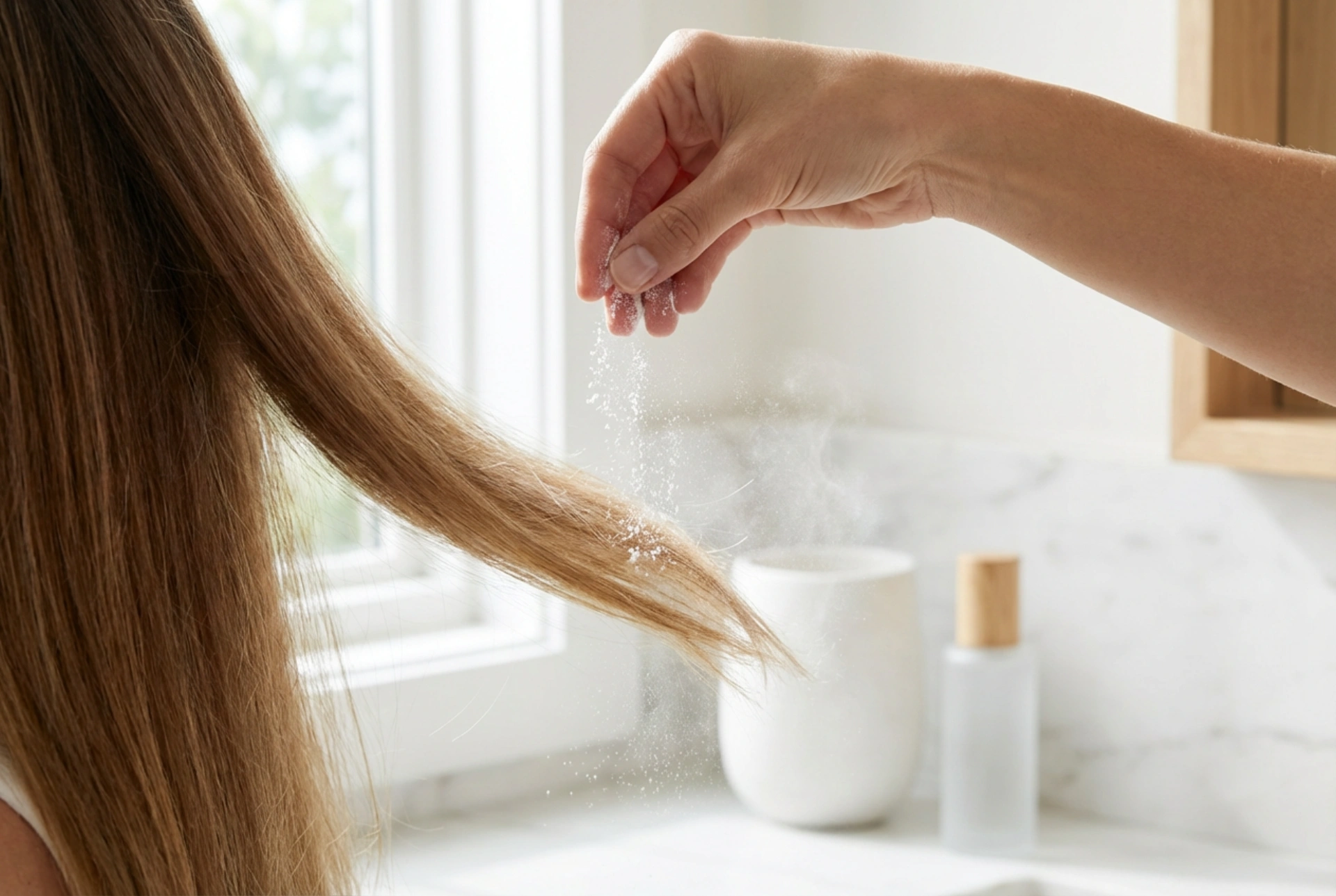 Haarstylingpoeder: textuur, fixatie en natuurlijk volume