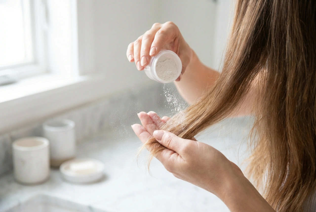 Haarstylingpoeder: applicatietechnieken, fixatie en fouten