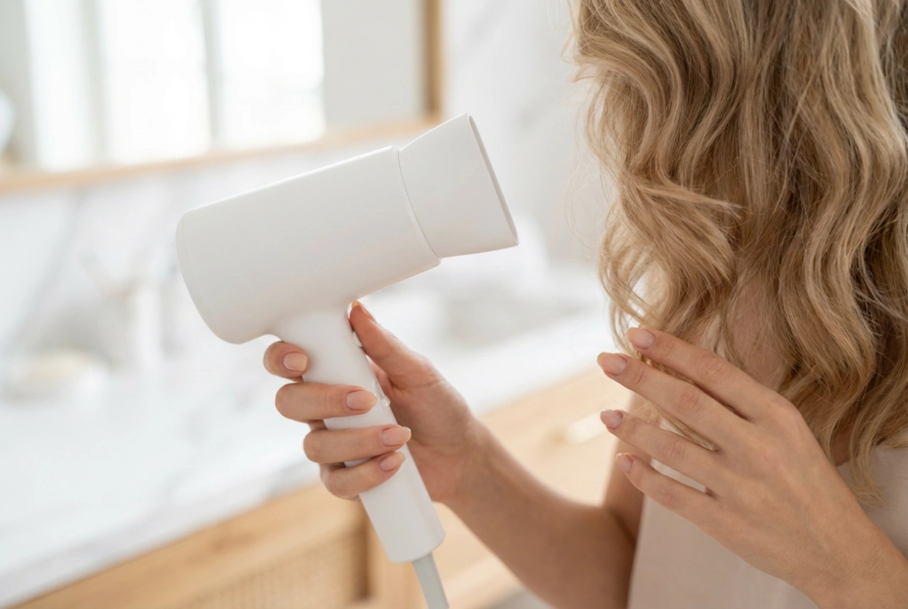 Lichtgewicht haardroger: comfortabel drogen zonder polsbelasting