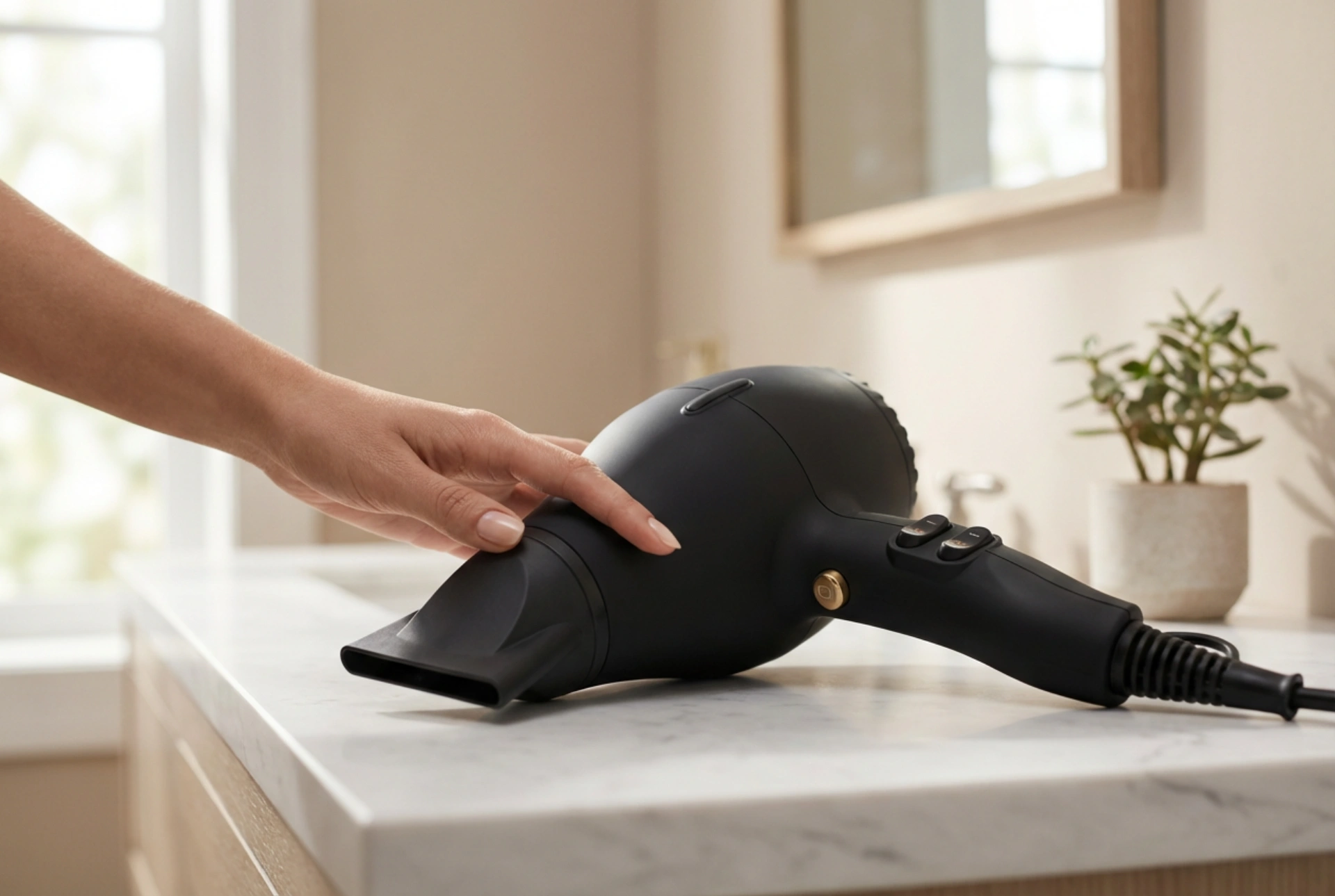 Professionele föhn: instellingen, mondstuk en droogsnelheid voor thuisgebruik