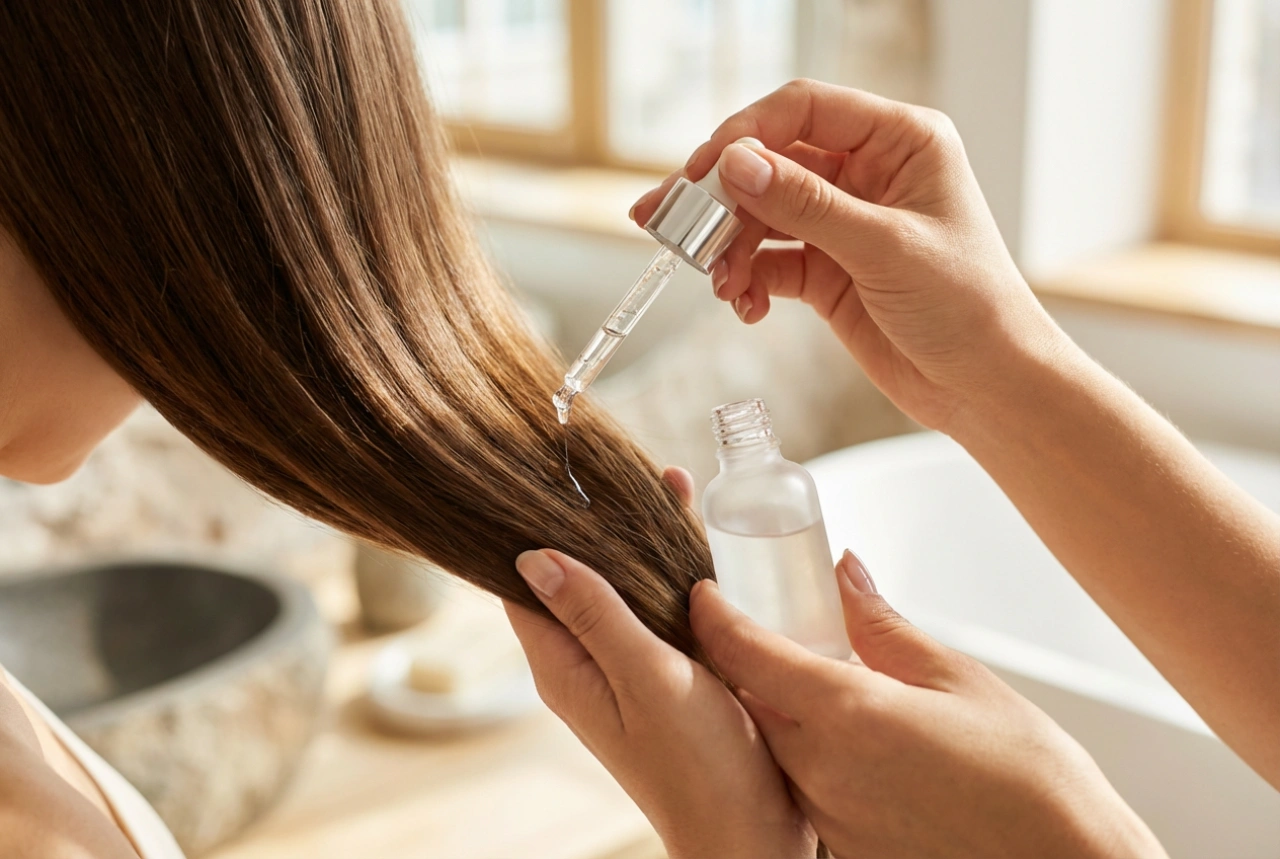 Professioneel Haarserum voor Thuis: Gladheid, Glans en Dosering