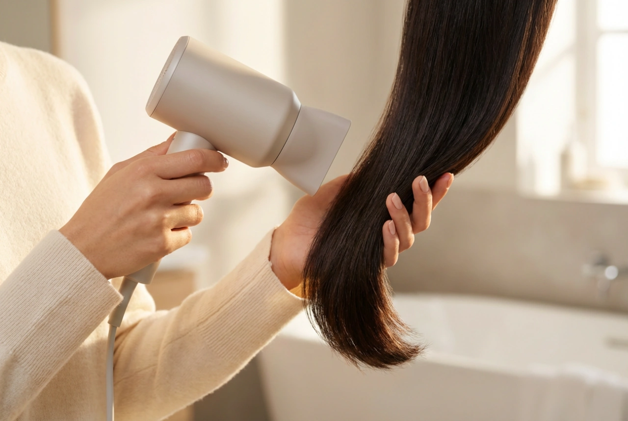 Kleine maar krachtige haardroger: effectief drogen zonder je lokken te beschadigen