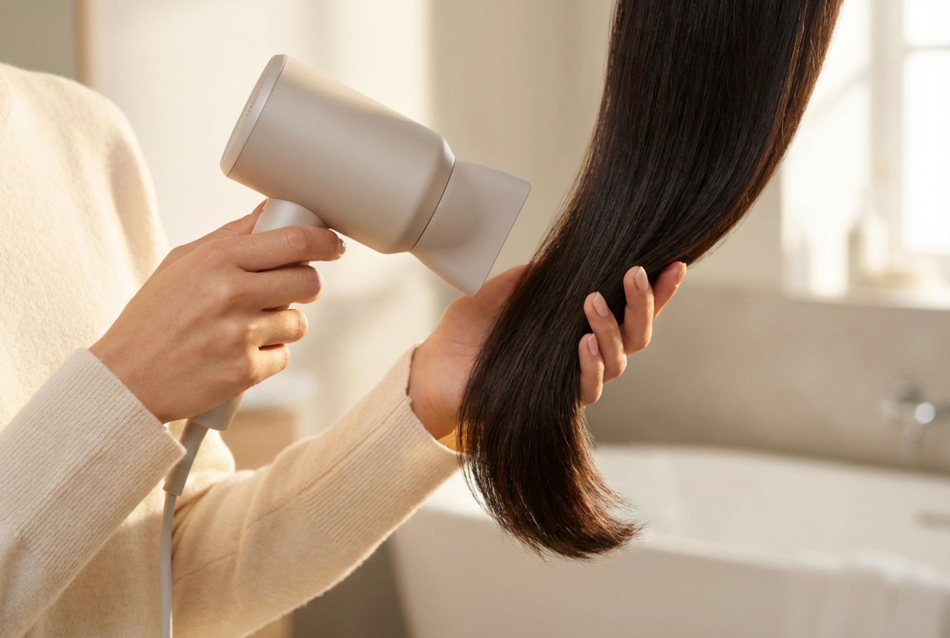 Kleine maar krachtige haardroger: effectief drogen zonder je lokken te beschadigen