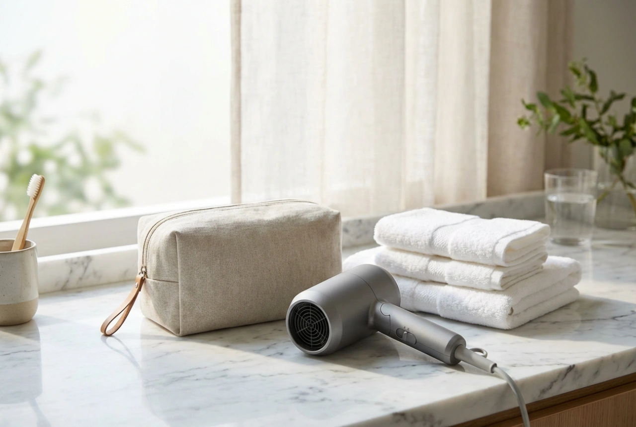Kleine haardroger: compact drogen thuis en op reis