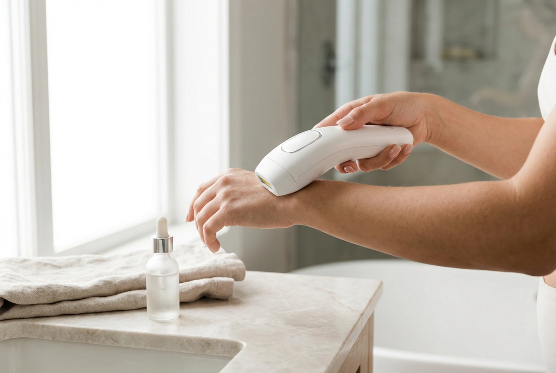 Laserontharing thuis: instellingen, gebruik van de kop en verzorging